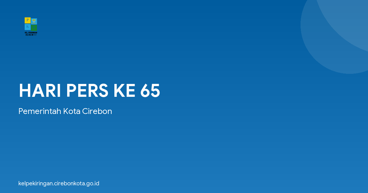 HARI PERS KE 65