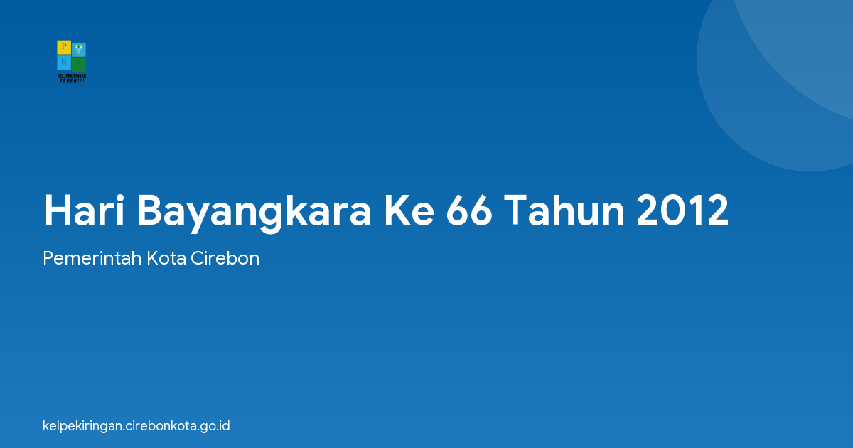 Hari Bayangkara Ke 66 Tahun 2012