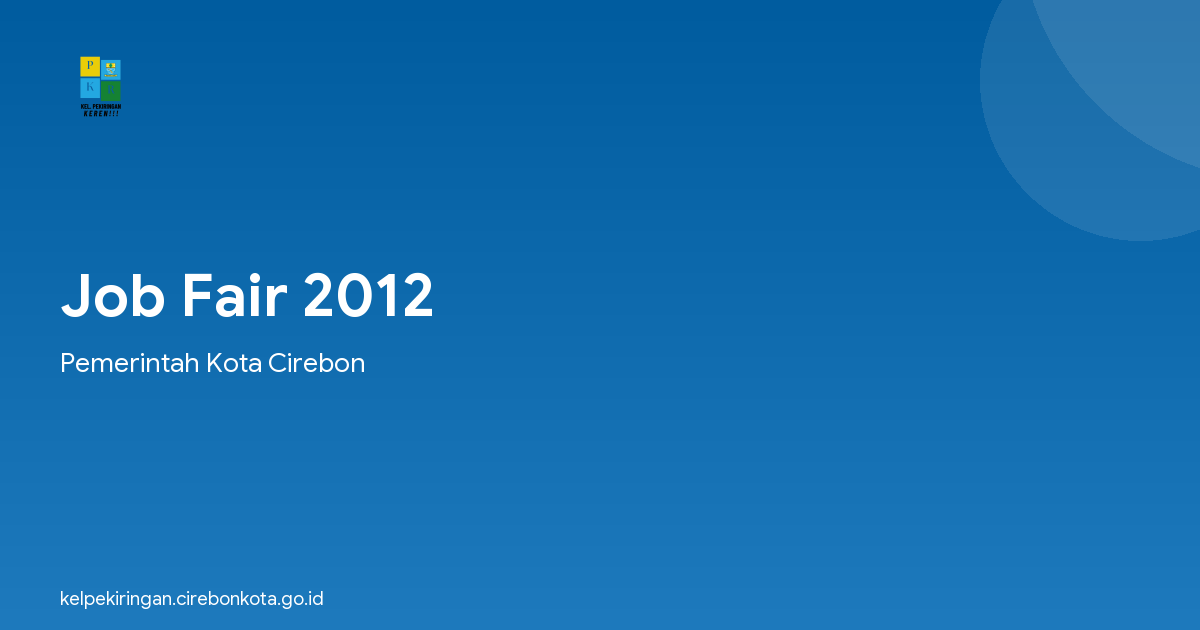 Job Fair 2012
