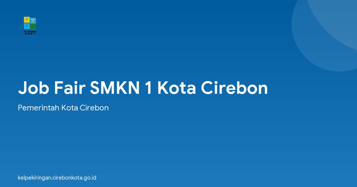 Job Fair SMKN 1 Kota Cirebon
