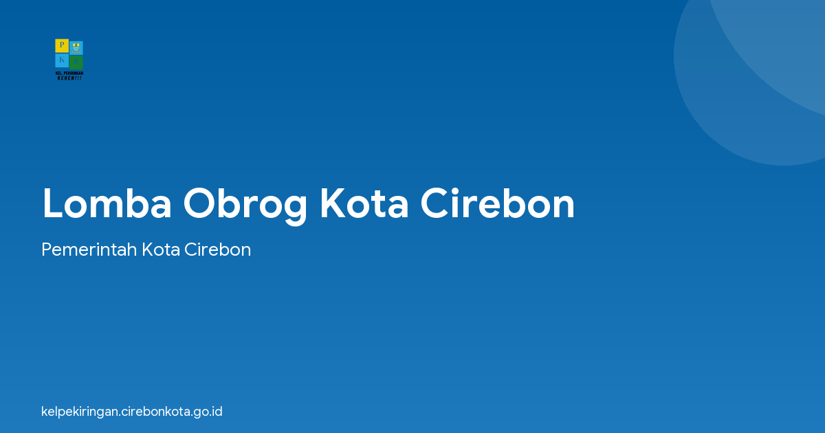 Lomba Obrog Kota Cirebon