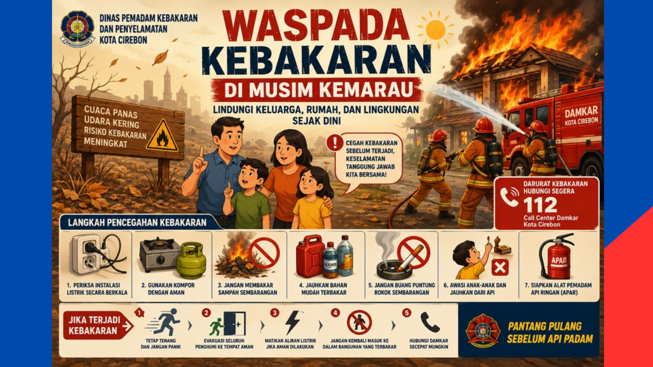 Waspada Kebakaran di Musim Kemarau