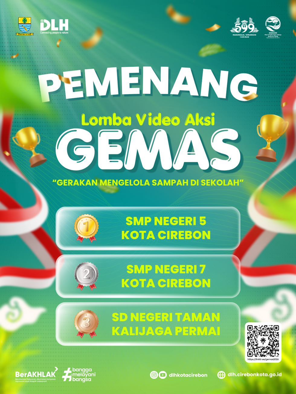 Pemenang Lomba Video Aksi GEMAS (Gerakan Mengelola Sampah di Sekolah)