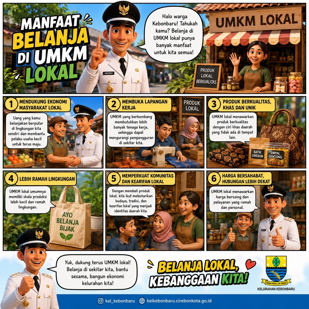 MANFAAT BELANJA DI UMKM LOKAL