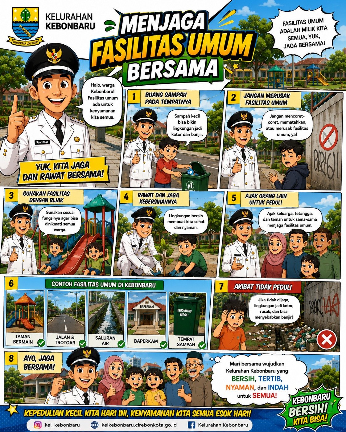 MARI MENJAGA FASILITAS UMUM BERSAMA