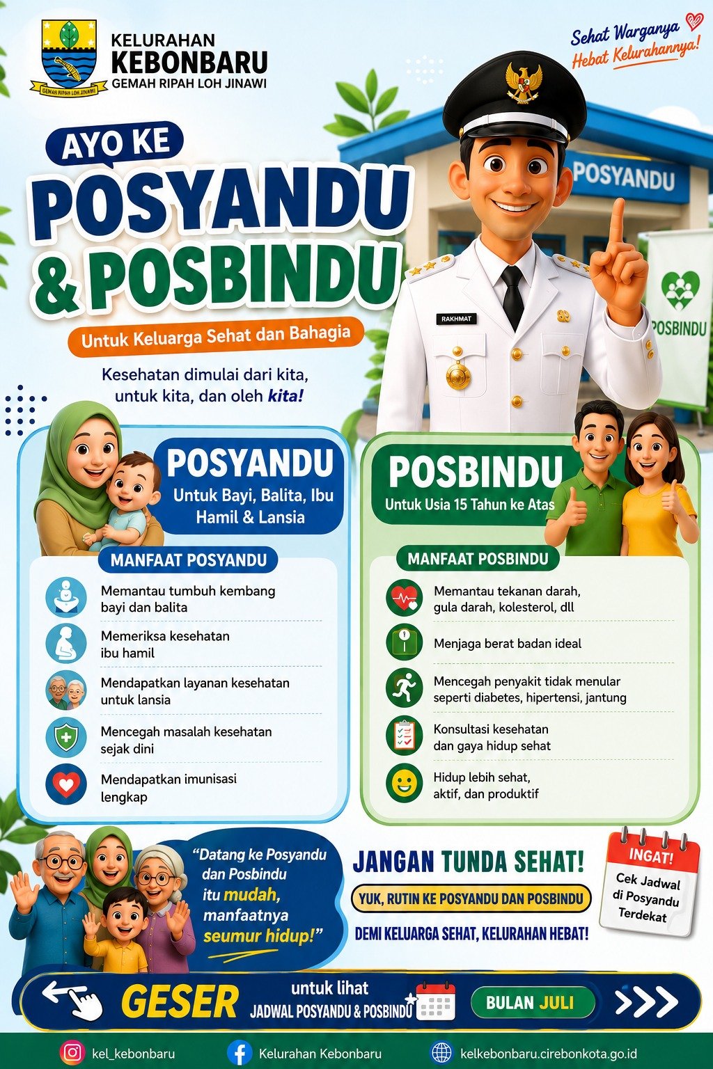AYO KE POSYANDU DAN POSBINDU
