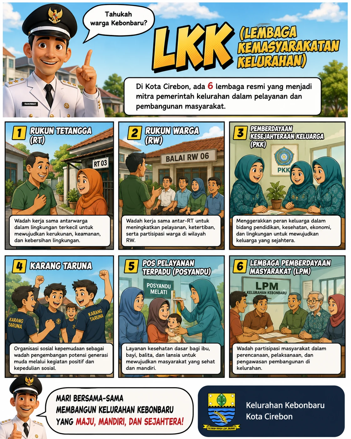 Lembaga Kemasyarakatan Kelurahan (LKK)