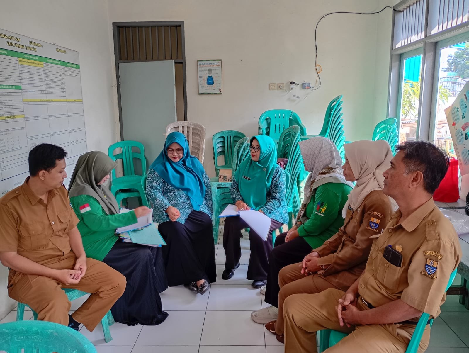 Monitoring dan Evaluasi Posyandu di RW 02 Larangan Utara