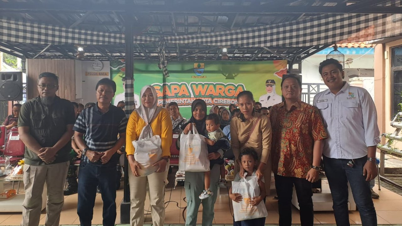 Sapa Warga Wali Kota Cirebon dan Wakil Wali Kota Cirebon di Kelurahan Pekiringan