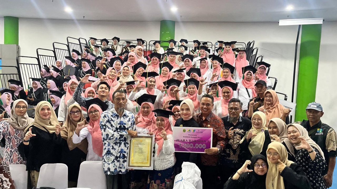 Prestasi membanggakan kembali diraih oleh Kelurahan Pekiringan, khususnya RW 06 Suradinaya Utara, yang berhasil mewakili Kota Cirebon dalam Program P2WKSS