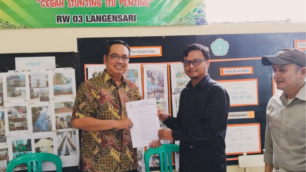 Kegiatan Pengesahan dan Pelantikan Pengurus RW 03 Langensari Periode 2026 - 2031