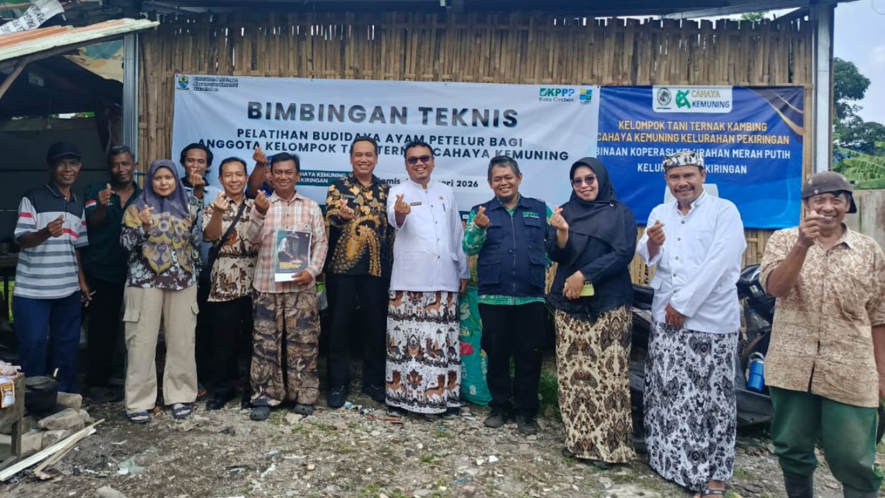 Bimbingan Teknis dan Pelatihan Budidaya Ayam Petelur bagi Kelompok Tani Ternak Cahaya Kemuning