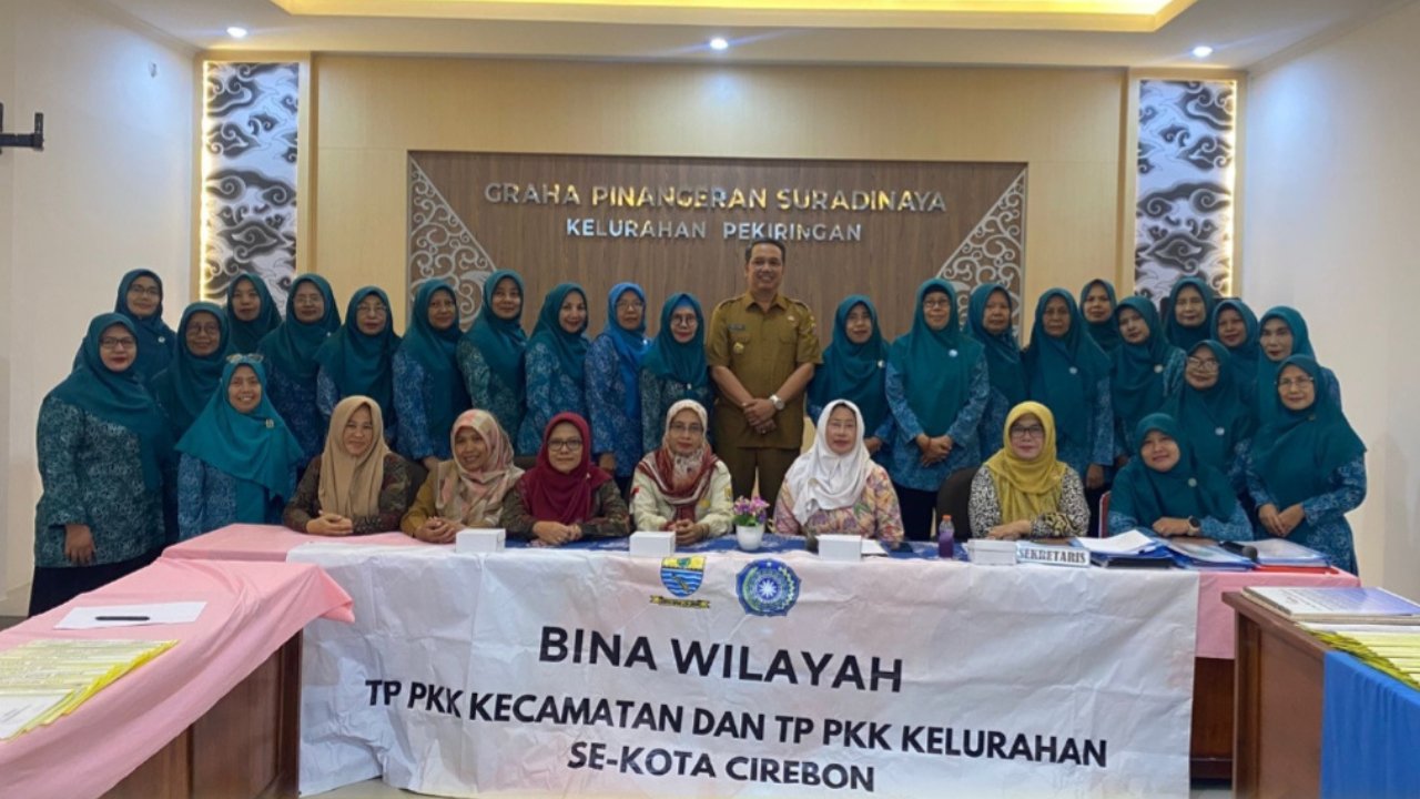 Monitoring dan Evaluasi (Monev) serta Bina Wilayah dari Tim Penggerak PKK Kota Cirebon kepada TP PKK Kelurahan Pekiringan