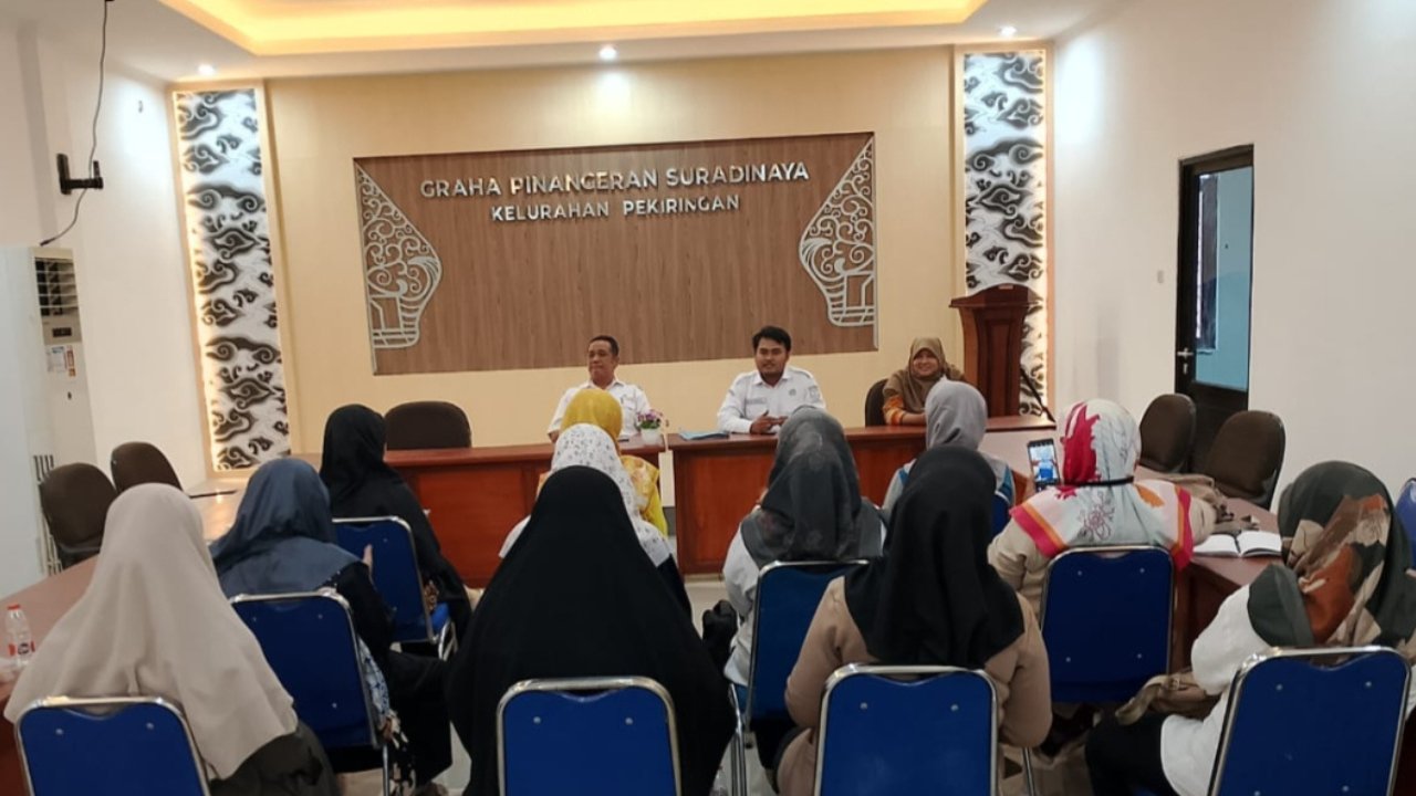 Sosialisasi dan Silaturahmi Program Perpustakaan Kelurahan Pekiringan Bersama Kepala PAUD dan TK Se-Kelurahan Pekiringan