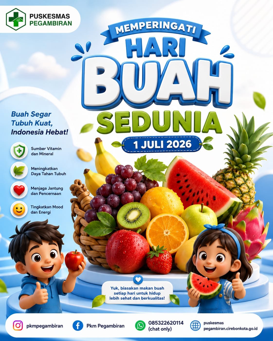 HARI BUAH SEDUNIA
1 JULI 2026
